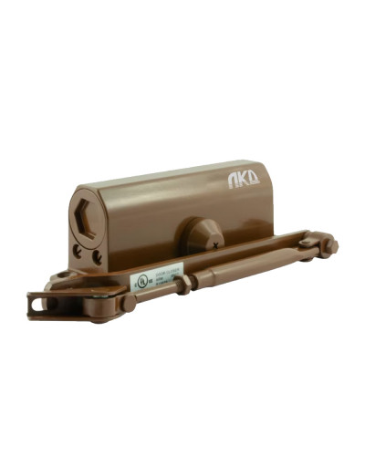 Доводчик ЛКД-ДК-25-70, коричневый, морозостойкий