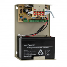 Блок питания Accordtec ББП-60 v.8, 6А (8 х 0.75А)