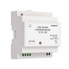 Источник питания AccordTec AT-12/30-3 DIN, 12-18V, 3A