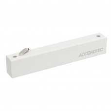 Электромагнитный замок AccordTec ML-100K с планкой, цвет Белый