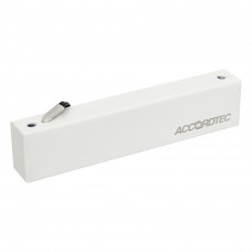 Электромагнитный замок AccordTec ML-180K с планкой, цвет Белый