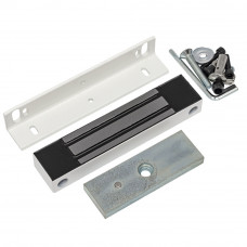 Электромагнитный замок AccordTec ML-180K с уголком, цвет Белый