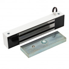 Электромагнитный замок AccordTec ML-295K с уголком, цвет Белый