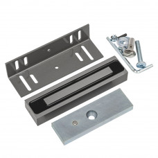 Электромагнитный замок AccordTec ML-200K Premium Grey с уголком