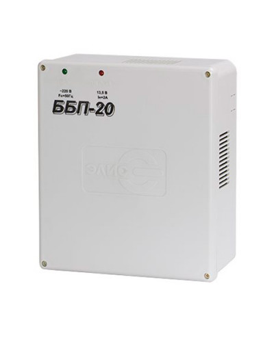 Блок питания ЭЛИС ББП-20, 12V, 2A