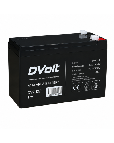 Аккумуляторная батарея DVolt DV7-12/L