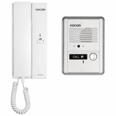 Комплект аудиодомофона KOCOM KDP-601A+MS-2D